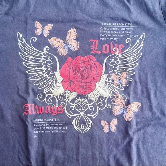 Primark | Girls Love Always Long Sleeve Shirt | 13-14 YRS - Picture 2 of 6